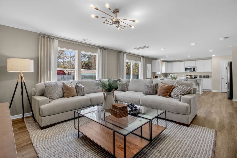 Open Concept Floor Plan