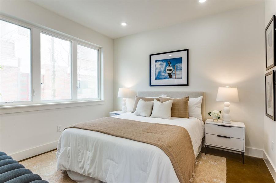 Furnished interior view inside a new home in , Fort Worth (Image 5).