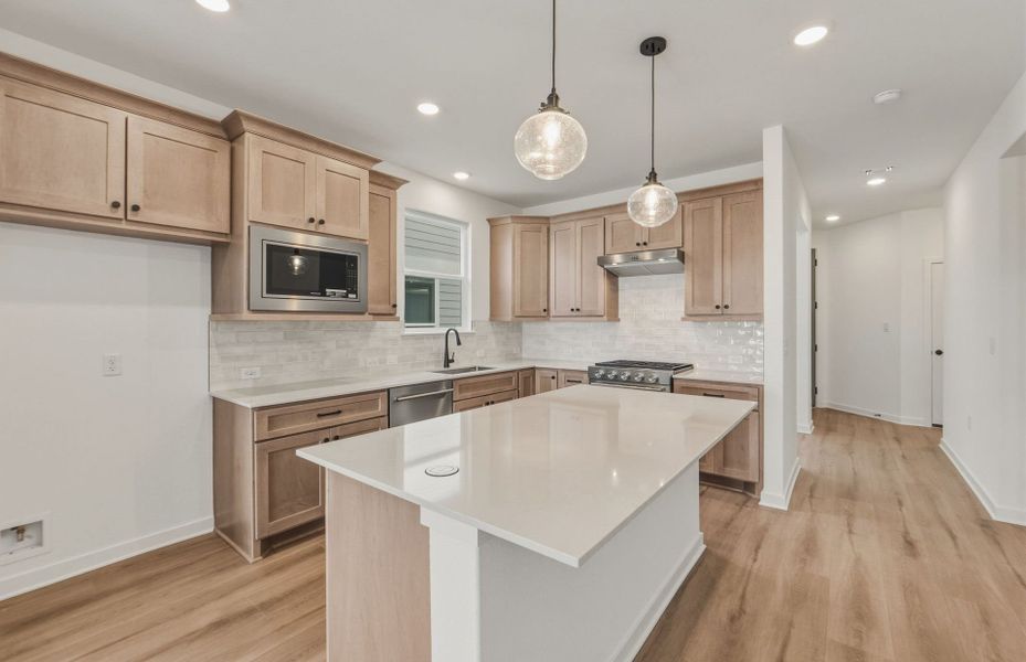 Furnished interior view inside a new home in Sun City Texas, Georgetown (Image 6).