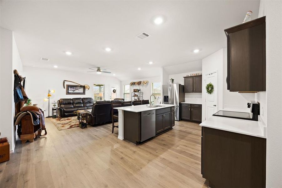 Furnished interior view inside a new home in , Lancaster (Image 26).