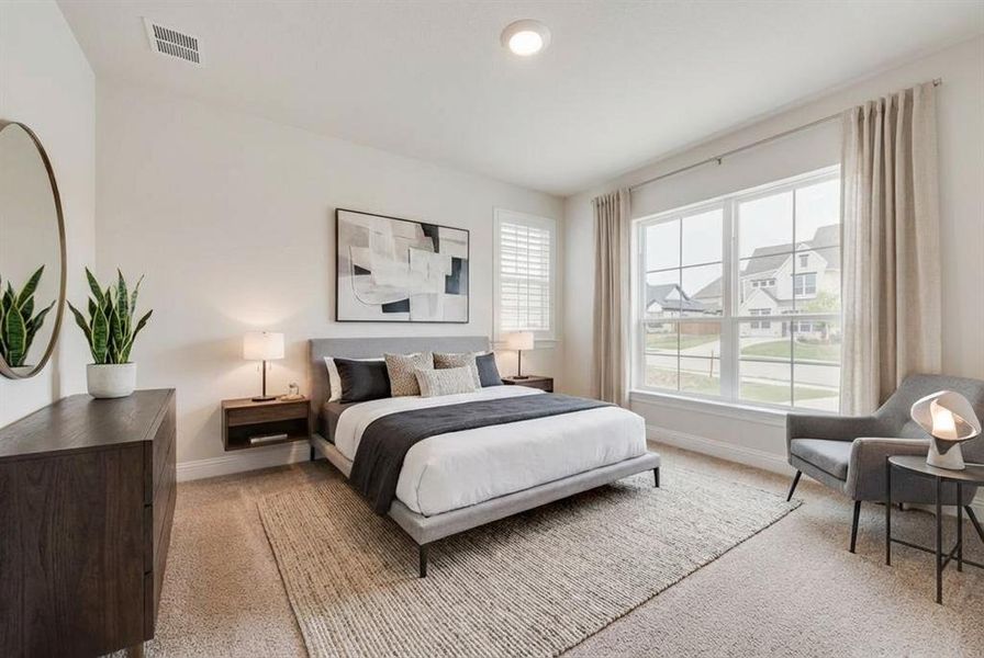 Furnished interior view inside a new home in Breezy Hill, Rockwall (Image 12).