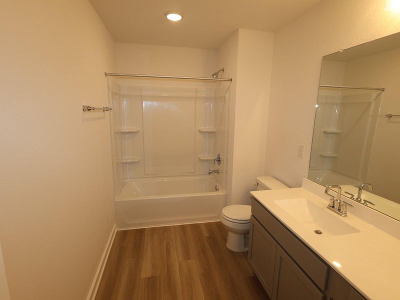Furnished interior view inside a new home in Indian Springs, Crosby (Image 5).