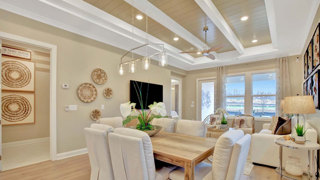 Dining and Great Room | Model images from sister community Dining and Great Room | Model images from sister community