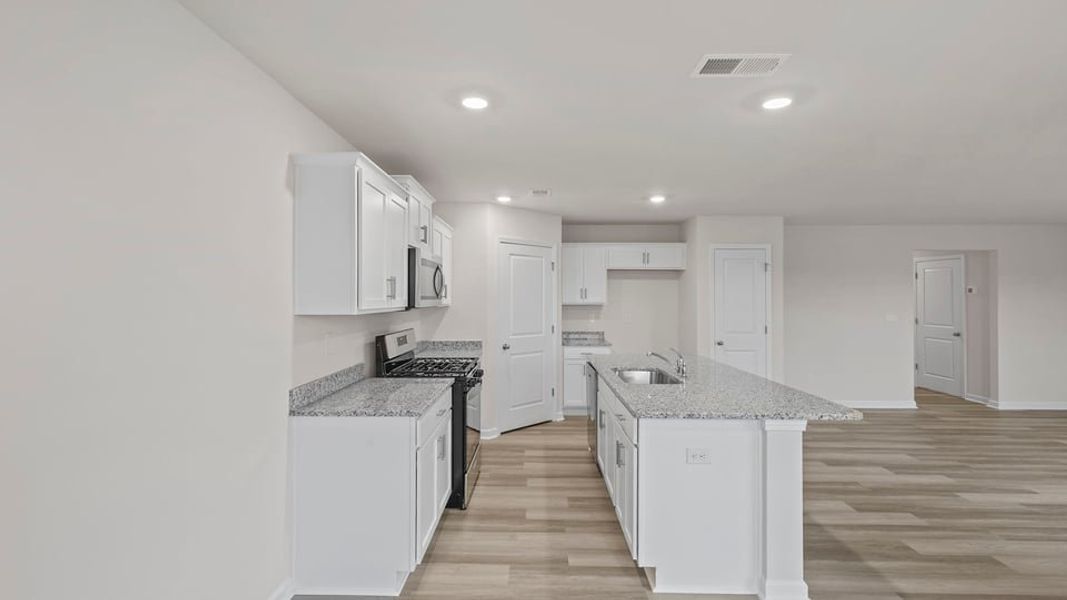 Furnished interior view inside a new home in Gibson Grove, Laurens (Image 8). Furnished interior view inside a new home in Gibson Grove, Laurens (Image 8).