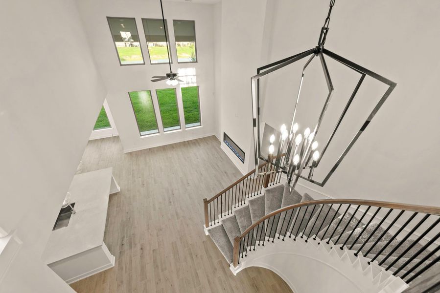 Furnished interior view inside a new home in Sunterra (Royal ISD), Katy (Image 9). Furnished interior view inside a new home in Sunterra (Royal ISD), Katy (Image 9).