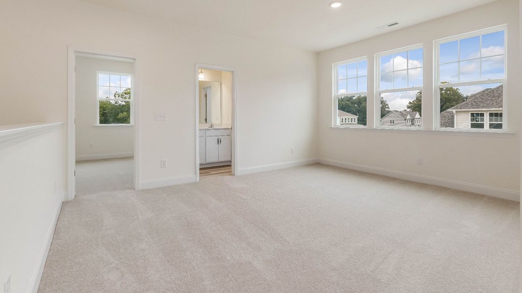 Furnished interior view inside a new home in Owen Park, Gibsonville (Image 17).