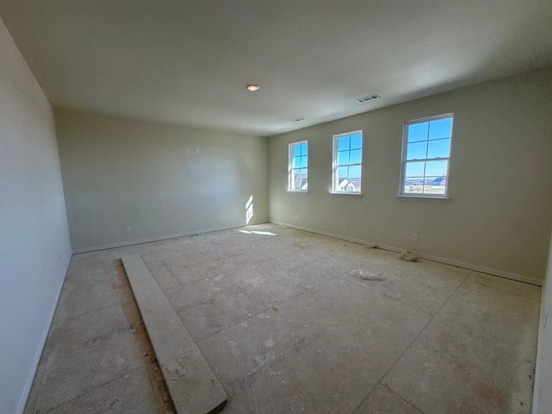 In-progress construction of a new home in Fairview Meadows, New Fairview, TX (Image 16).