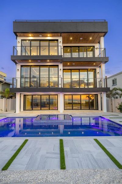 Exterior details and patio area of a home in , Indian Rocks Beach (Image 27).