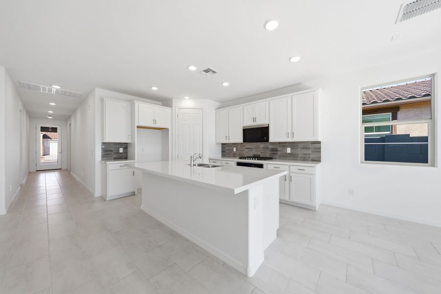 Furnished interior view inside a new home in Empire Pointe, Queen Creek (Image 5).
