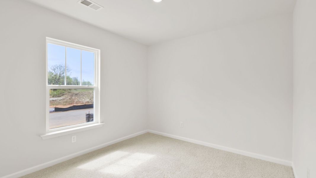 Spacious, unfurnished interior of a new home in Harper Ridge, Roebuck (Image 12). Spacious, unfurnished interior of a new home in Harper Ridge, Roebuck (Image 12).