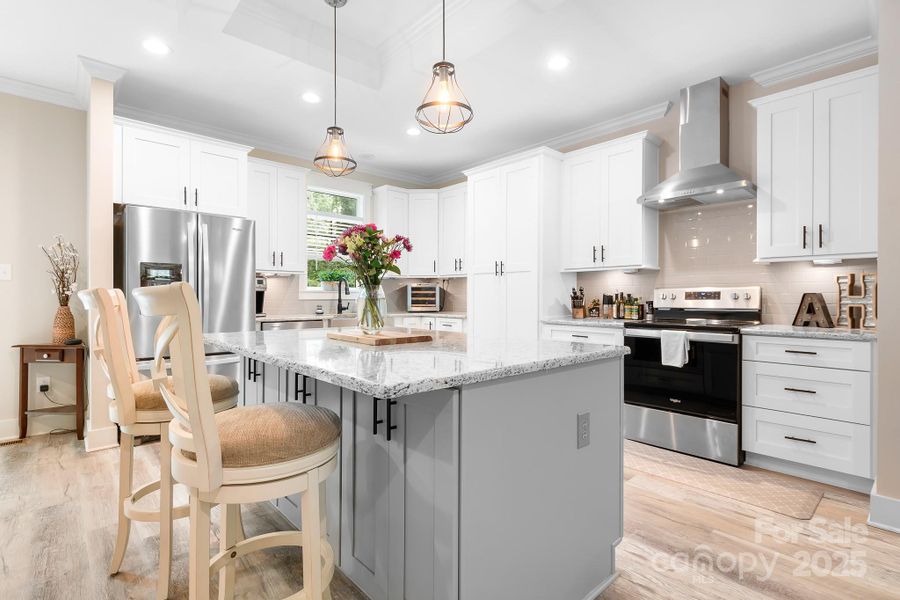 Furnished interior view inside a new home in , Statesville (Image 6).