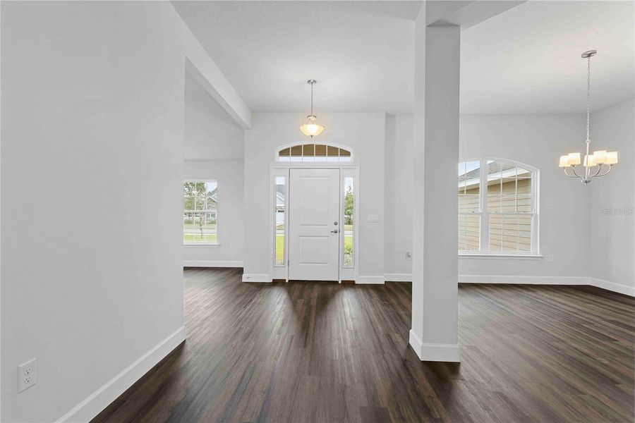 Spacious, unfurnished interior of a new home in The Preserve at Laurel Lake, Lake City (Image 17).