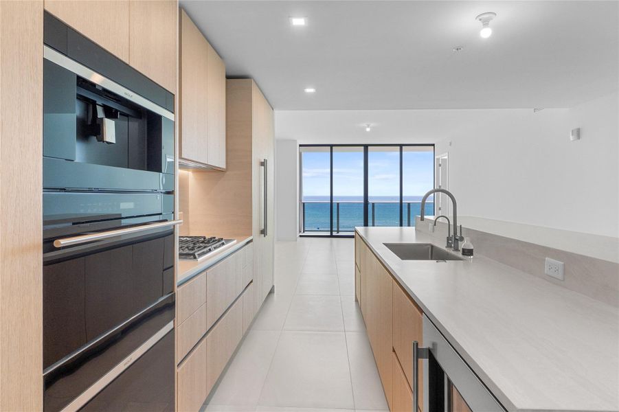 Kitchen w/ Ocean View