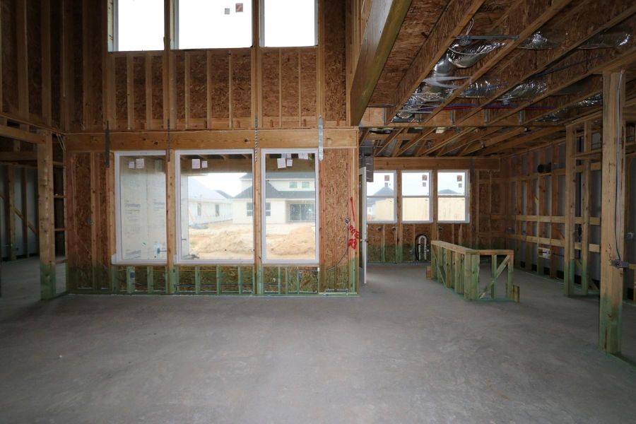 Spacious, unfurnished interior of a new home in Dunham Pointe 60′, Cypress (Image 22). Spacious, unfurnished interior of a new home in Dunham Pointe 60′, Cypress (Image 22).
