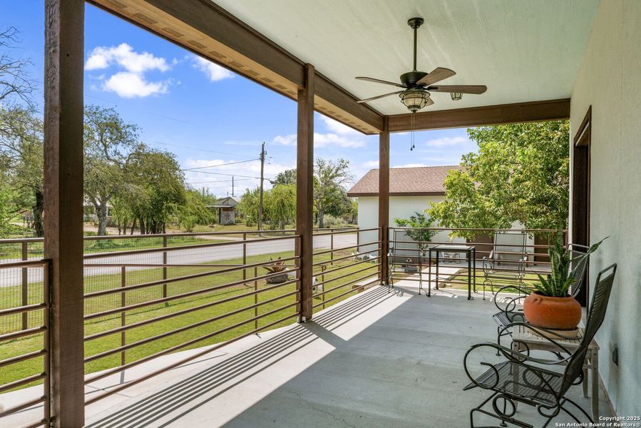 Exterior details and patio area of a home in , Brackettville (Image 2). Exterior details and patio area of a home in , Brackettville (Image 2).