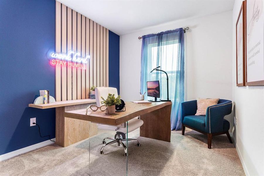 Furnished interior view inside a new home in , Lakeland (Image 24).