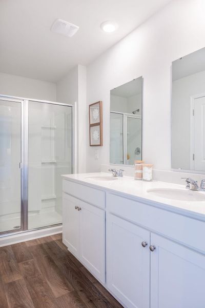 Furnished interior view inside a new home in Pine Hills at Cane Bay, Summerville (Image 13).