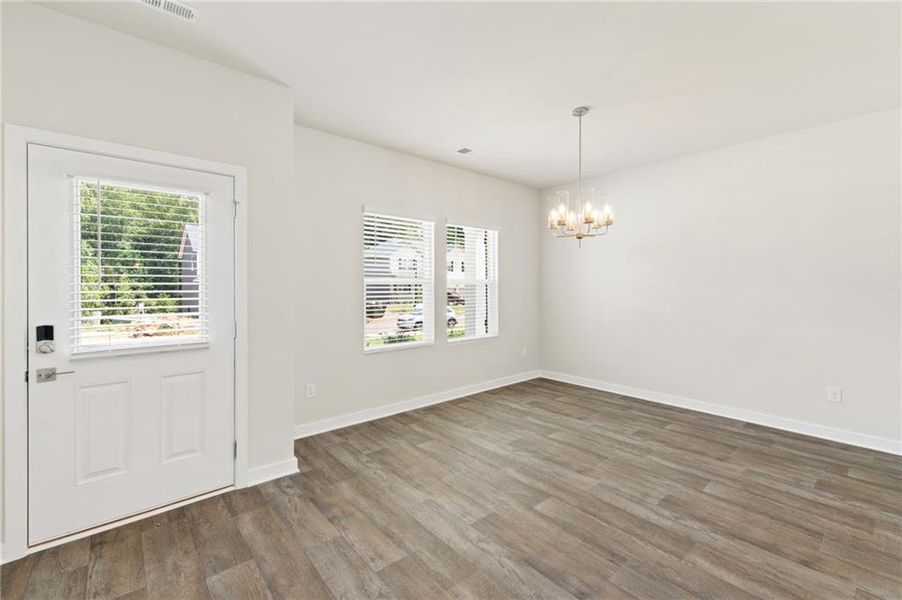 Spacious, unfurnished interior of a new home in Fern Dale, Fairburn (Image 14).