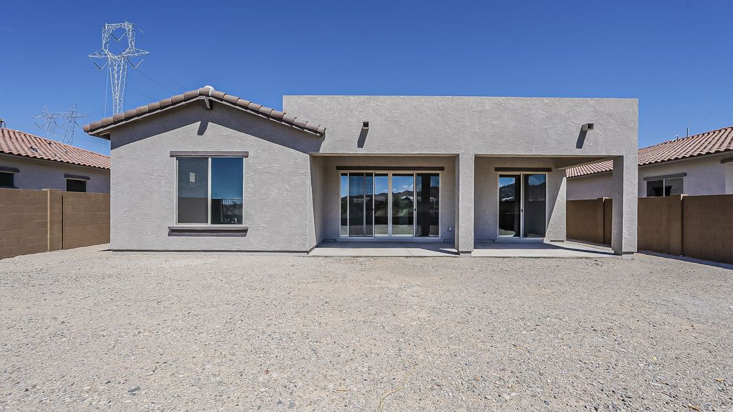 Furnished interior view inside a new home in Hacienda at Estrella, Goodyear (Image 40).