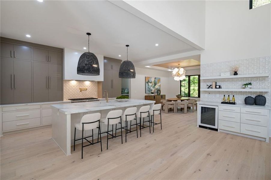 Furnished interior view inside a new home in , Dunwoody (Image 5).
