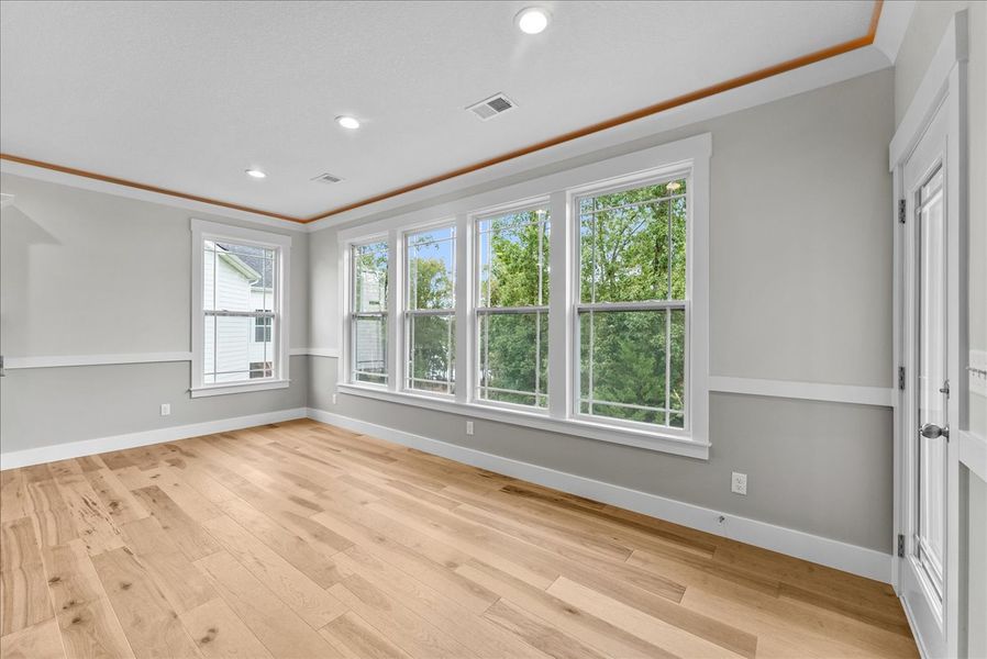 Representative unfurnished interior of a home built from the Emilia Elite by Enchanted Homes in Smokey Hills, Campobello (Image 25).