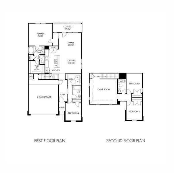 2D floor plan layout of this home in , New Caney, TX (Image 3). 2D floor plan layout of this home in , New Caney, TX (Image 3).