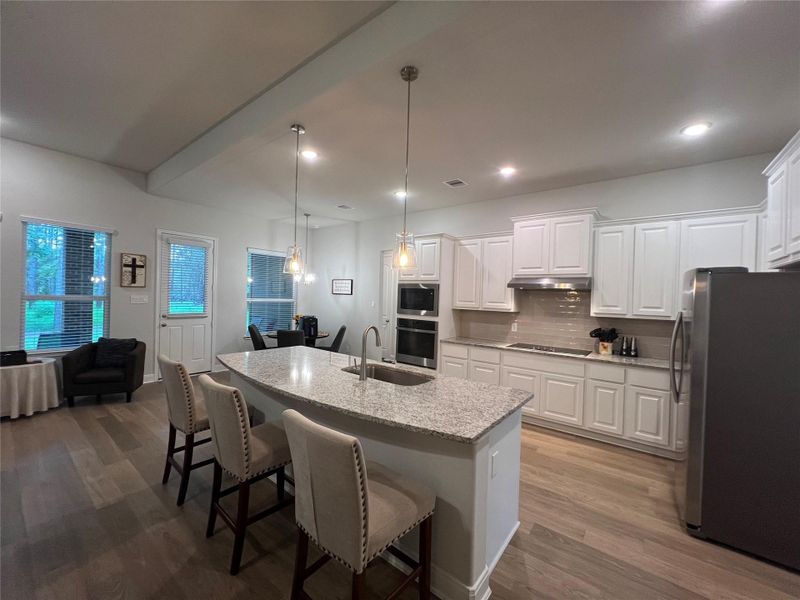 Furnished interior view inside a new home in , Conroe (Image 5). Furnished interior view inside a new home in , Conroe (Image 5).