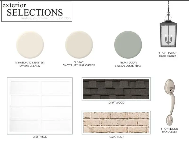 Sample of building materials used in homes in , Summerville (Image 3). Sample of building materials used in homes in , Summerville (Image 3).