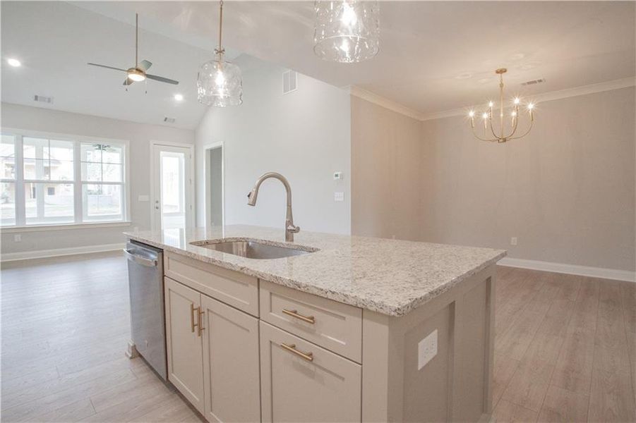 Furnished interior view inside a new home in , Carrollton (Image 5).