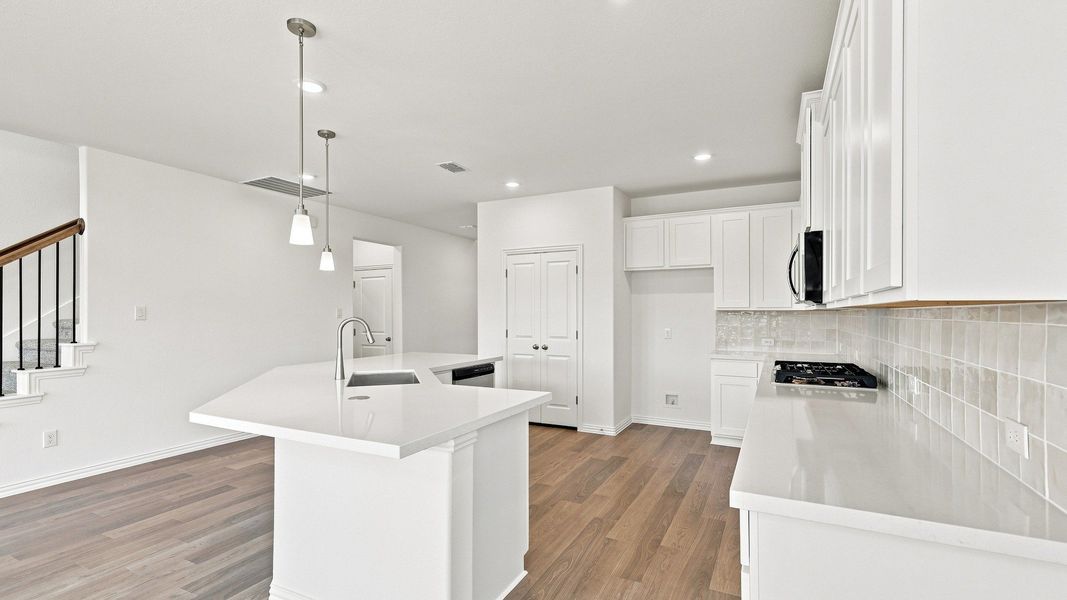 Furnished interior view inside a new home in Anna Ranch, Anna (Image 27).