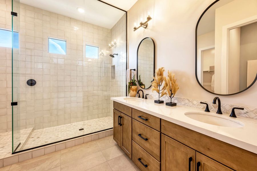 Representative furnished interior of a home built from the Hopkins Plan 3512 by Tri Pointe Homes in Terraza, San Tan Valley (Image 12).