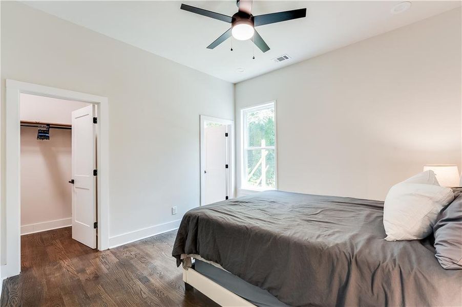 Furnished interior view inside a new home in , Atlanta (Image 10).