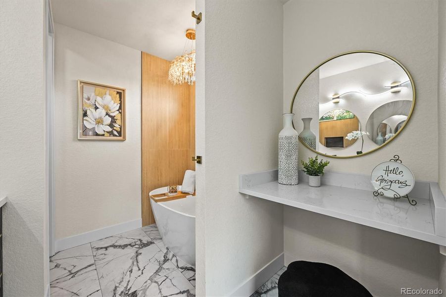 Furnished interior view inside a new home in , Golden (Image 28).