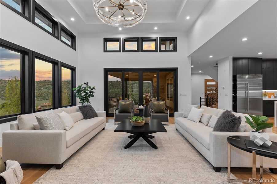 Furnished interior view inside a new home in , Littleton (Image 7).