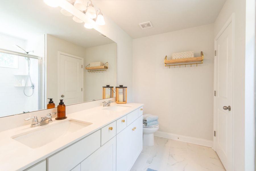 Furnished interior view inside a new home in , Johns Island (Image 29).
