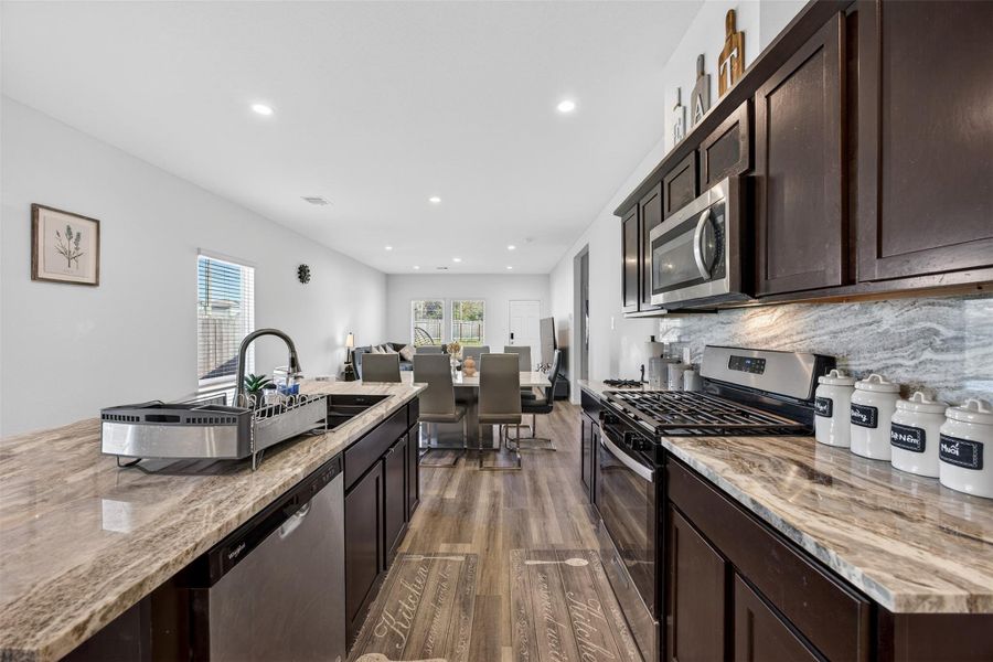 Furnished interior view inside a new home in , Houston (Image 17).