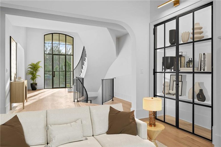 Furnished interior view inside a new home in , Milton (Image 5).