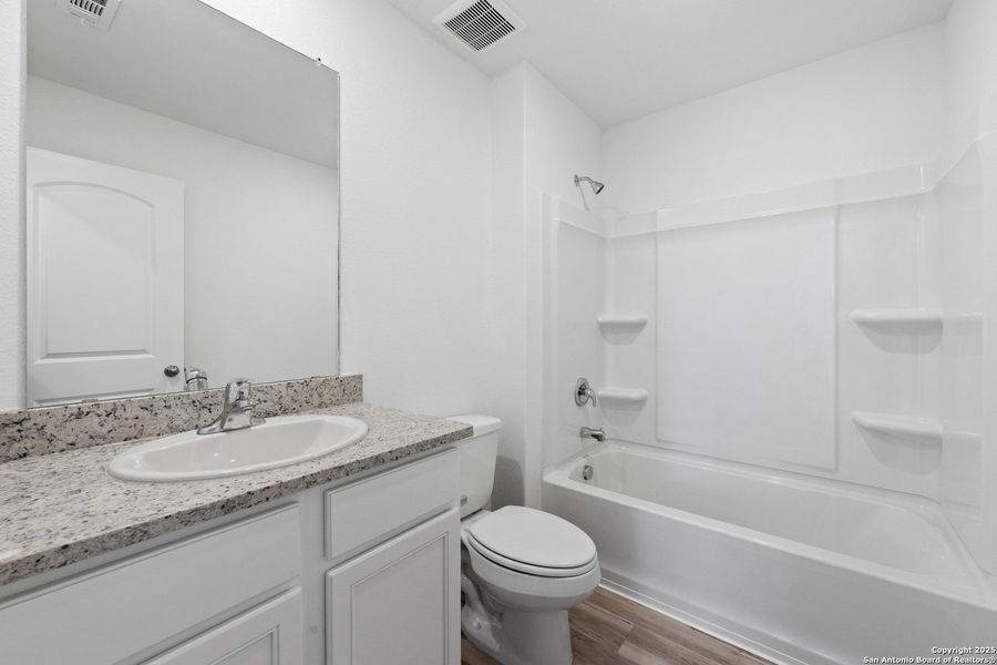 Furnished interior view inside a new home in Blue Wing, San Antonio (Image 5).