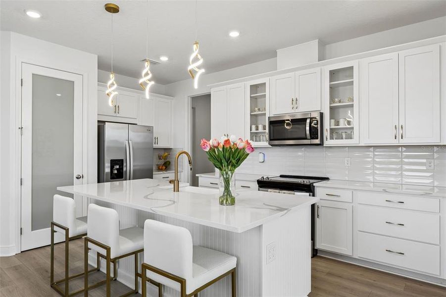 Furnished interior view inside a new home in Hills of Minneola, Minneola (Image 14).