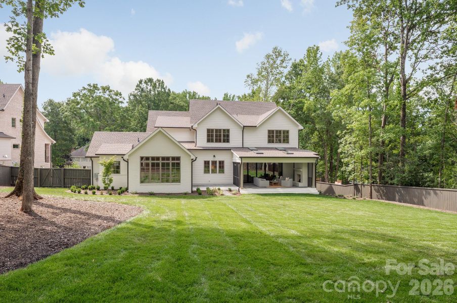Gorgeous .56 acre flat lot -- ready for a pool