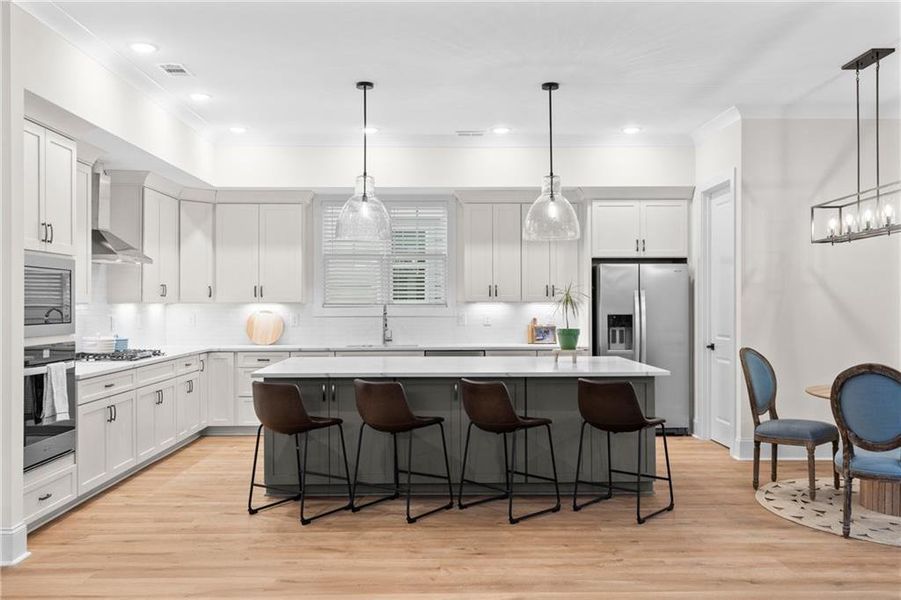 Furnished interior view inside a new home in , Milton (Image 5).