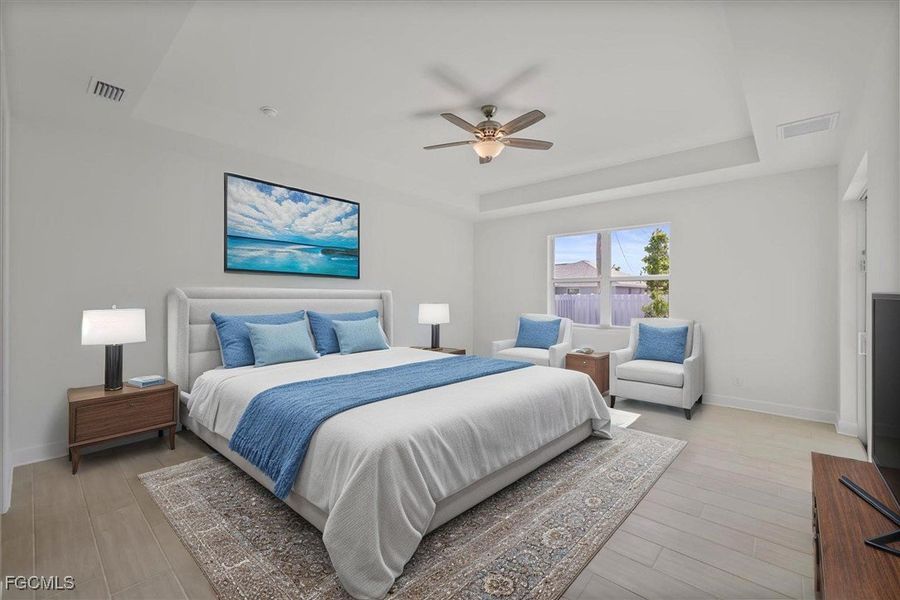 Furnished interior view inside a new home in Cape Coral, Cape Coral (Image 8).