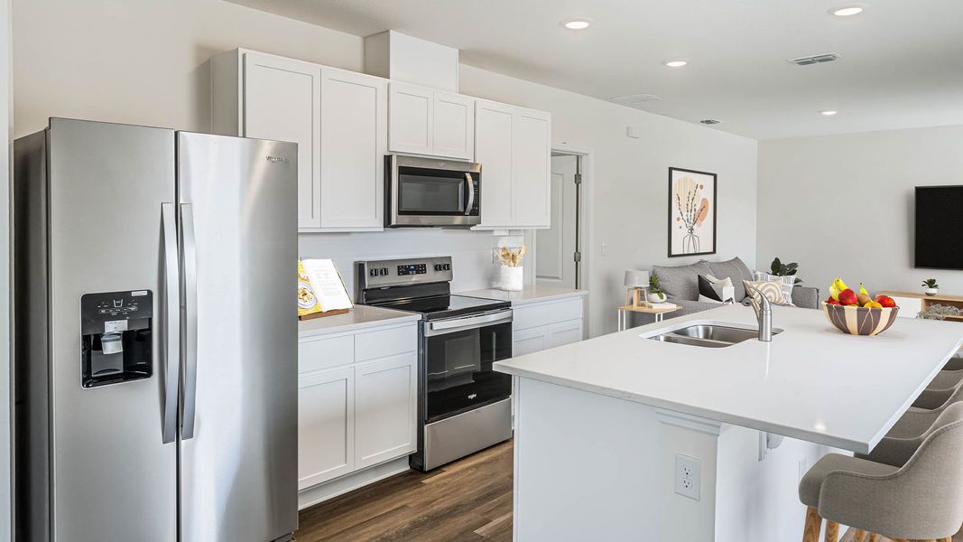 Furnished interior view inside a new home in Crossroads at Kelly Park, Apopka (Image 6).