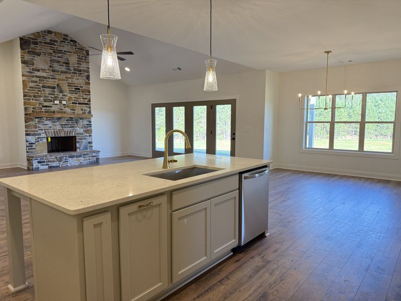 Furnished interior view inside a new home in The Reserve at Reidsboro, Williamson (Image 7).