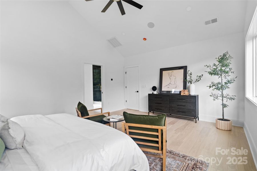 Furnished interior view inside a new home in , Charlotte (Image 18).