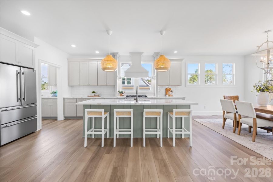 Furnished interior view inside a new home in , Statesville (Image 15). Furnished interior view inside a new home in , Statesville (Image 15).