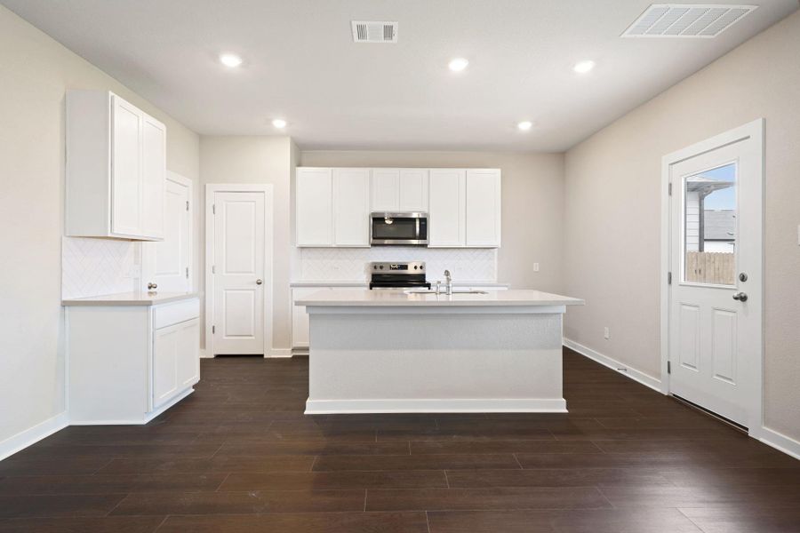 Open Concept Kitchen - Representative Photo