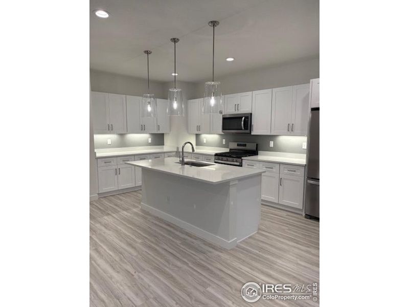 Furnished interior view inside a new home in Westerly, Erie (Image 5).