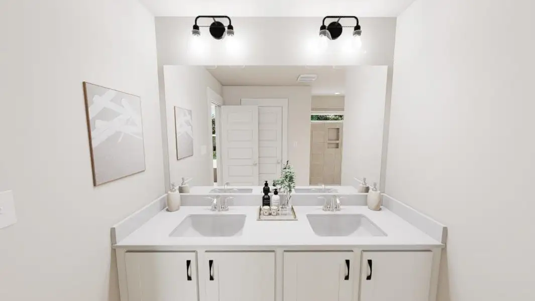 Furnished interior view inside a new home in Havenbrooke, Kernersville (Image 5).