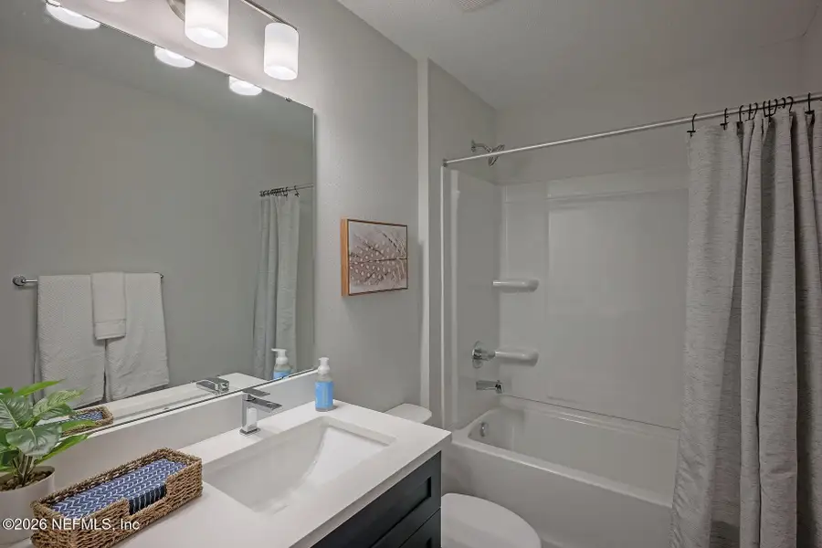Furnished interior view inside a new home in , Jacksonville (Image 24). Furnished interior view inside a new home in , Jacksonville (Image 24).